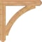 Ekena Millwork Thorton Craftsman Smooth Bracket, Western Red Cedar, 5 1/2"W x 42"D x 42"H BKT06X42X42THR04SWR - alternate 3